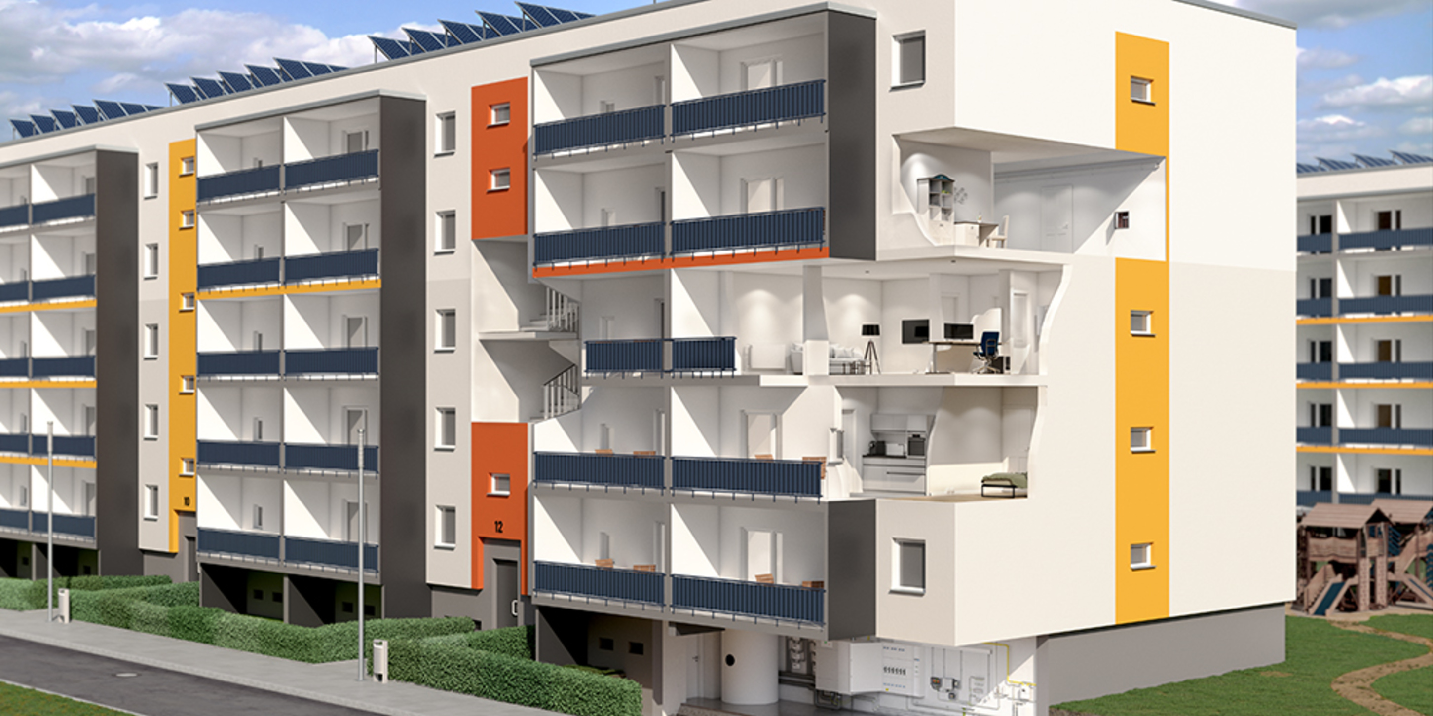 Elektroinstallation im Wohnungsbau bei Bodem-Elektro-Elektronik GmbH in Gutenborn